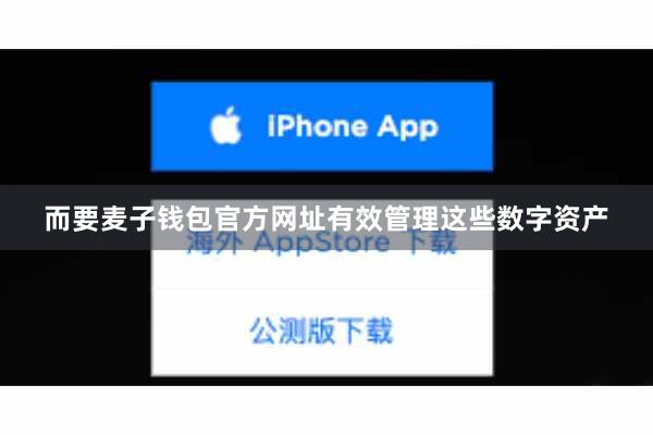 而要麦子钱包官方网址有效管理这些数字资产