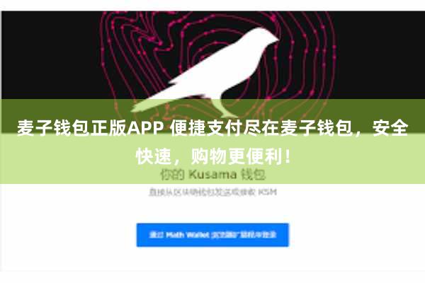 麦子钱包正版APP 便捷支付尽在麦子钱包，安全快速，购物更便利！